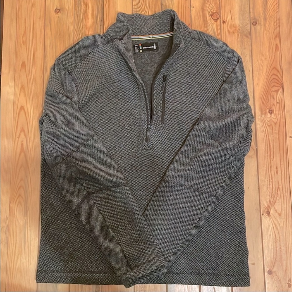 Smartwool Men’s Hudson Trail Fleece Half Zip Sweater